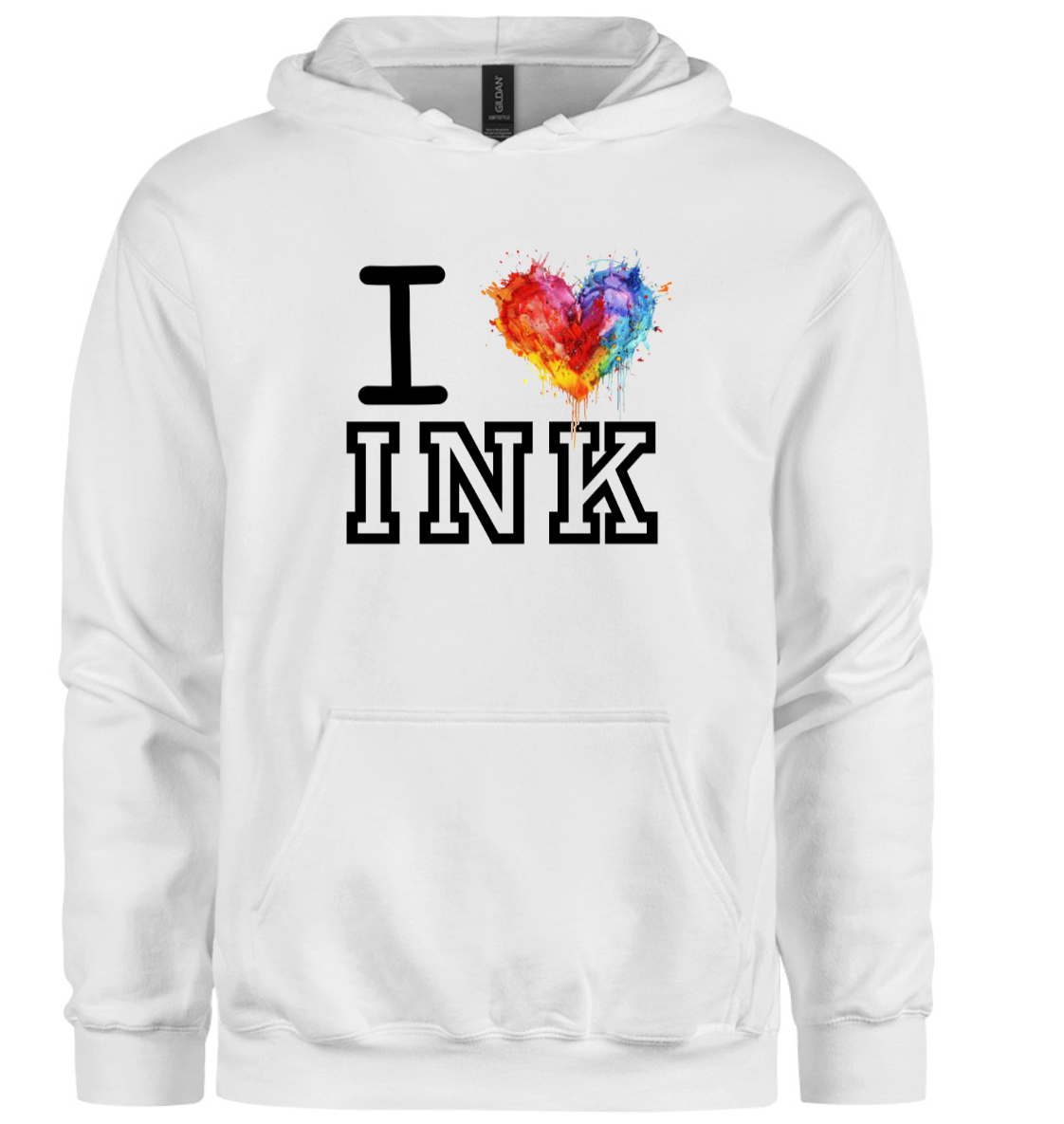 I HEART INK Hoodie