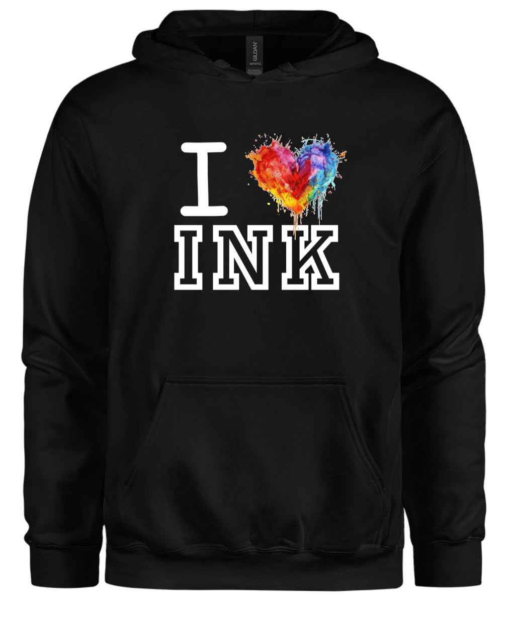 I HEART INK Hoodie